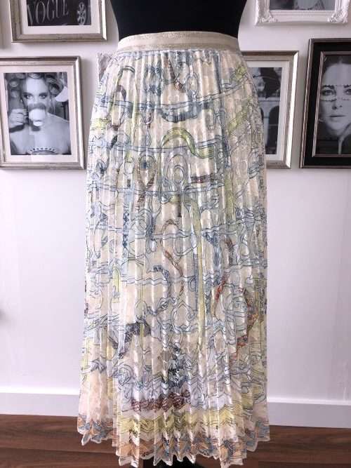 Darling - Pastel Florentine Lace Skirt